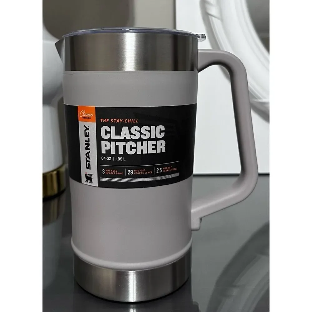 Stanley 64oz‎ Classic Stay Chill Pitcher, ASH